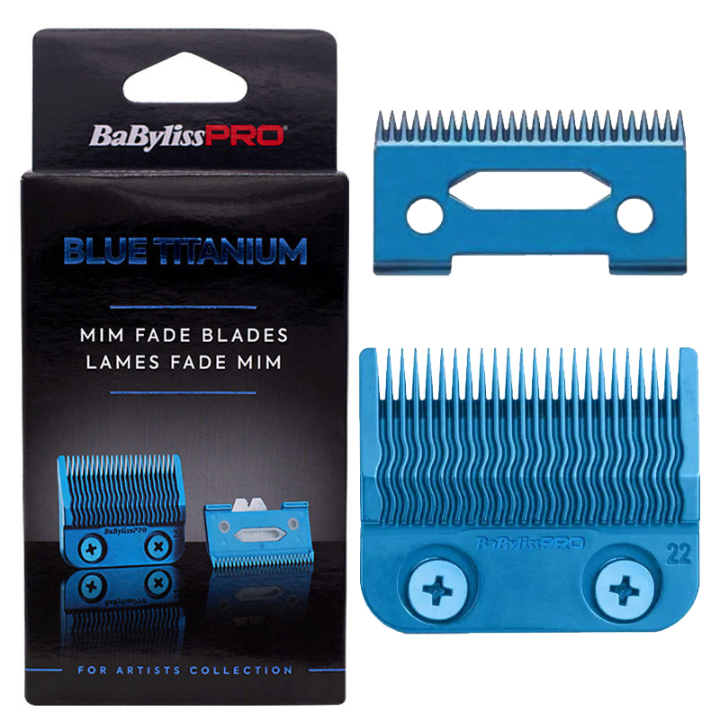 BabylissPro T�te de coupe Titanium Blue FXOne